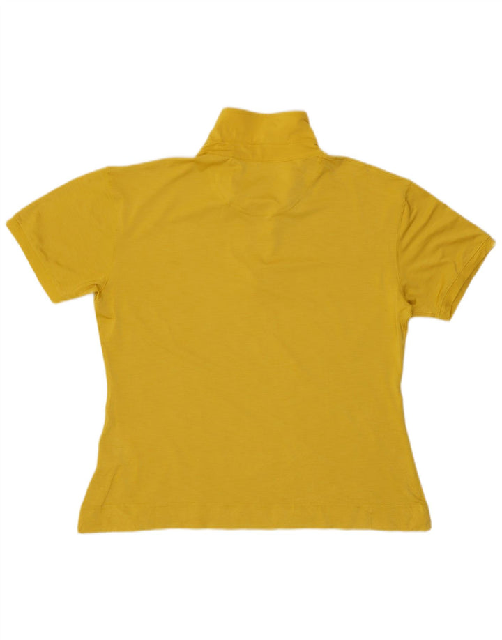 Tricou polo Fila pentru femei UK 18 XL Galben poliester