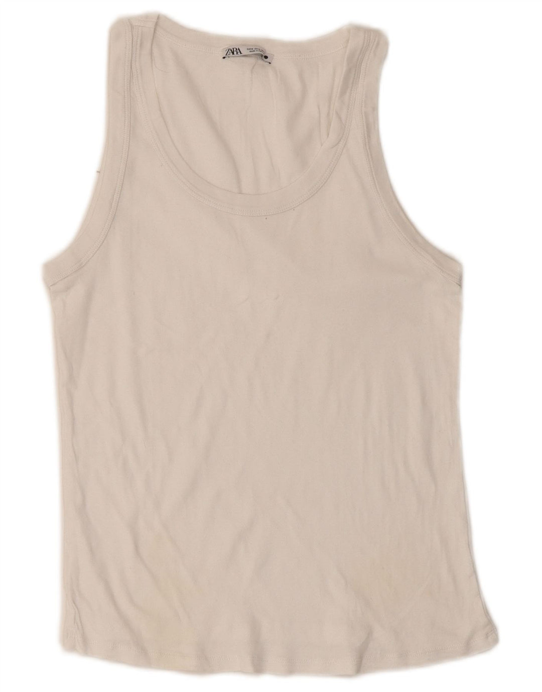 Vestă pentru femei Zara UK 12 Medium White