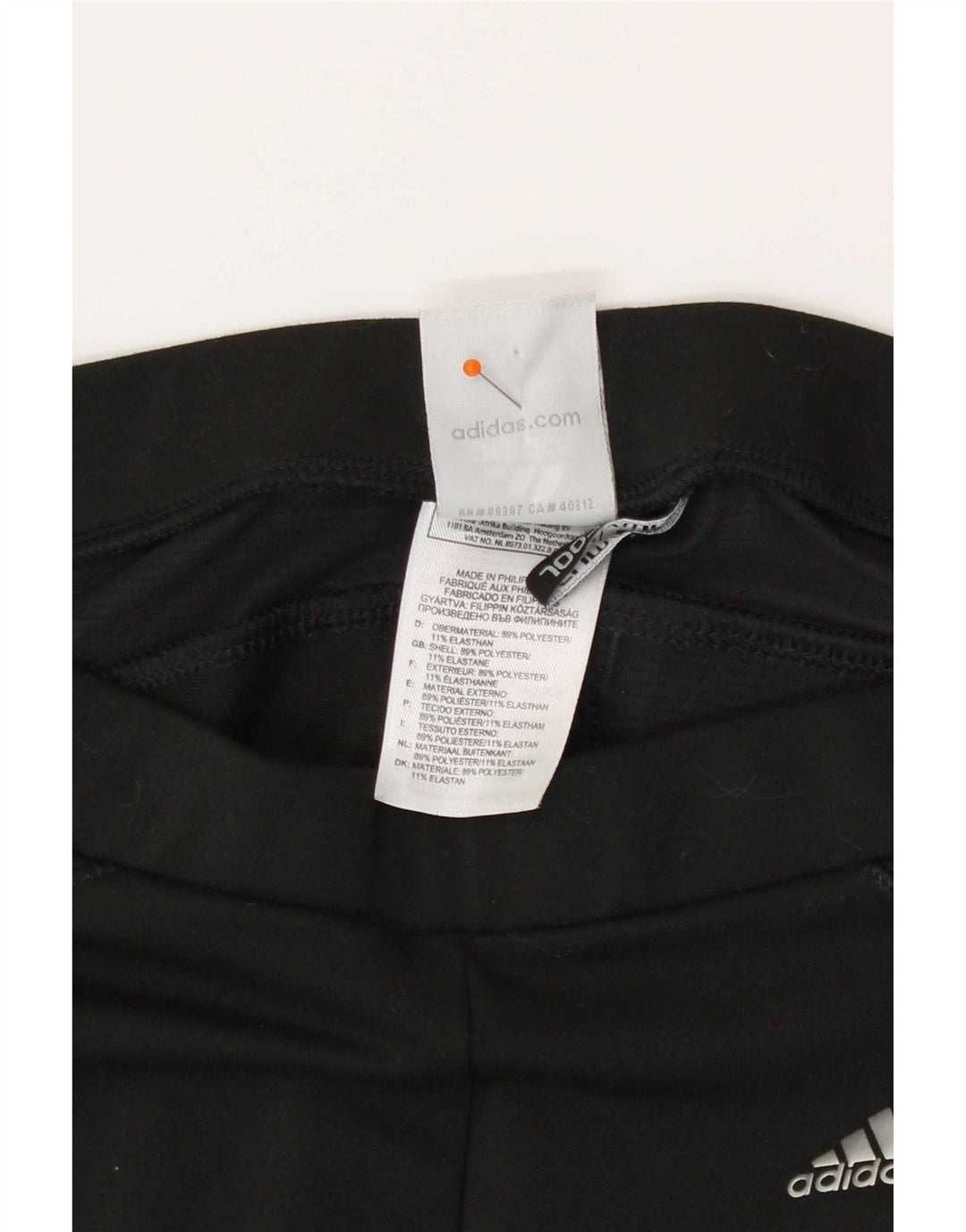 Leggings Adidas Climacool Capri pentru femei UK 12 Poliester mediu negru