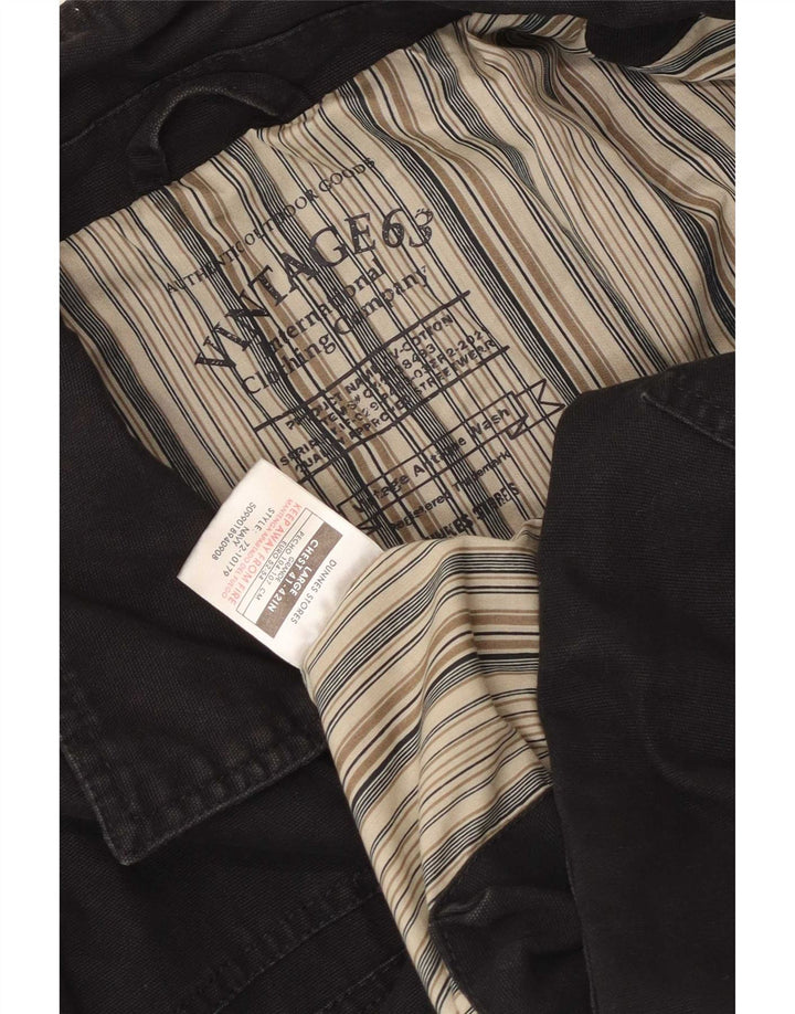 Dunnes Stores Jachetă pentru bărbați Utility UK 40 Large Black Bumbac