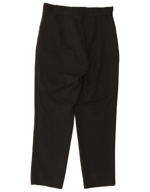 Pantaloni tăiați conici pentru femei Marks & Spencer UK 10 Small W28 L25 Negru