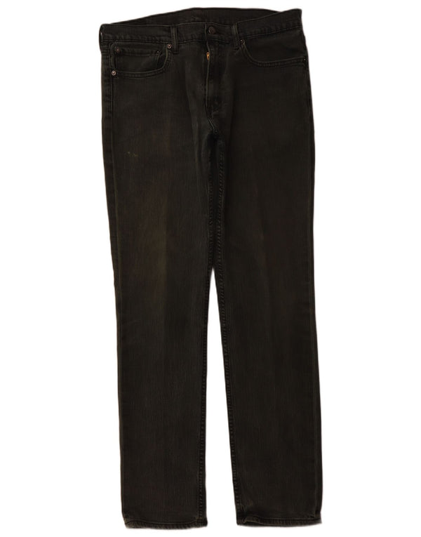 Blugi drepti pentru bărbați LEVI'S W36 L34 bumbac verde