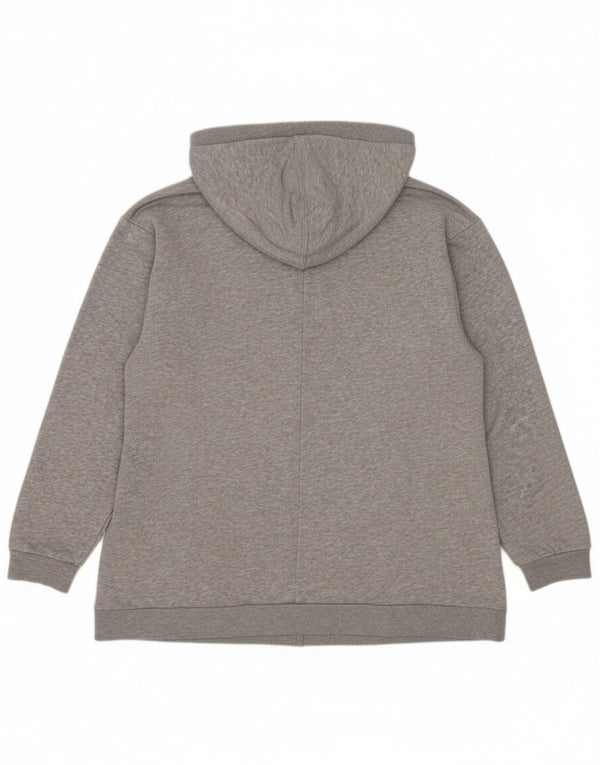 Pulover supradimensionat pentru femei Adidas UK 4/6 XS, bumbac cu pete gri