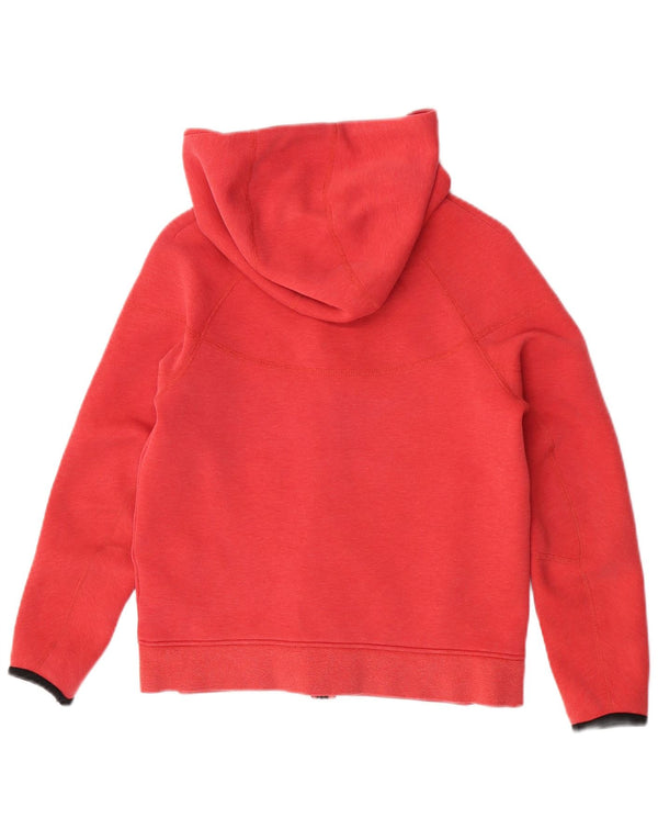 Pulover Nike pentru fete, cu formă regulată, fleece, cu fermoar, 12-13 ani, mare, roz