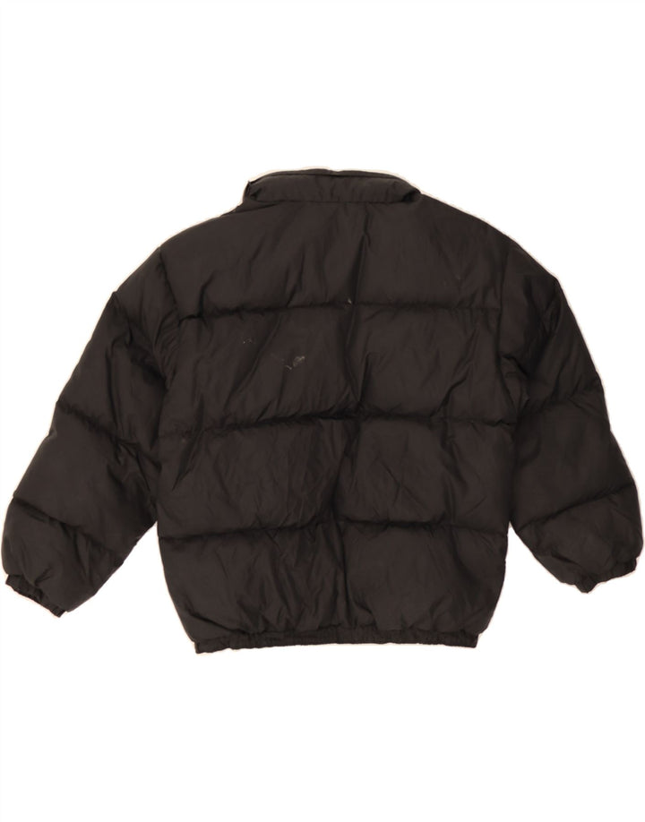 LOTTO Boys Loose Fit Padded Jacket 9-10 Years Large Black Nylon Vintage Lotto and Second-Hand Lotto from Messina Hembry 