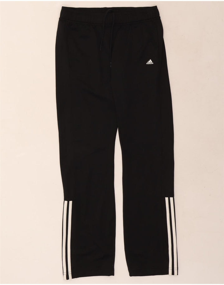 Pantaloni de trening Adidas pentru femei UK 8/10 Poliester negru mic