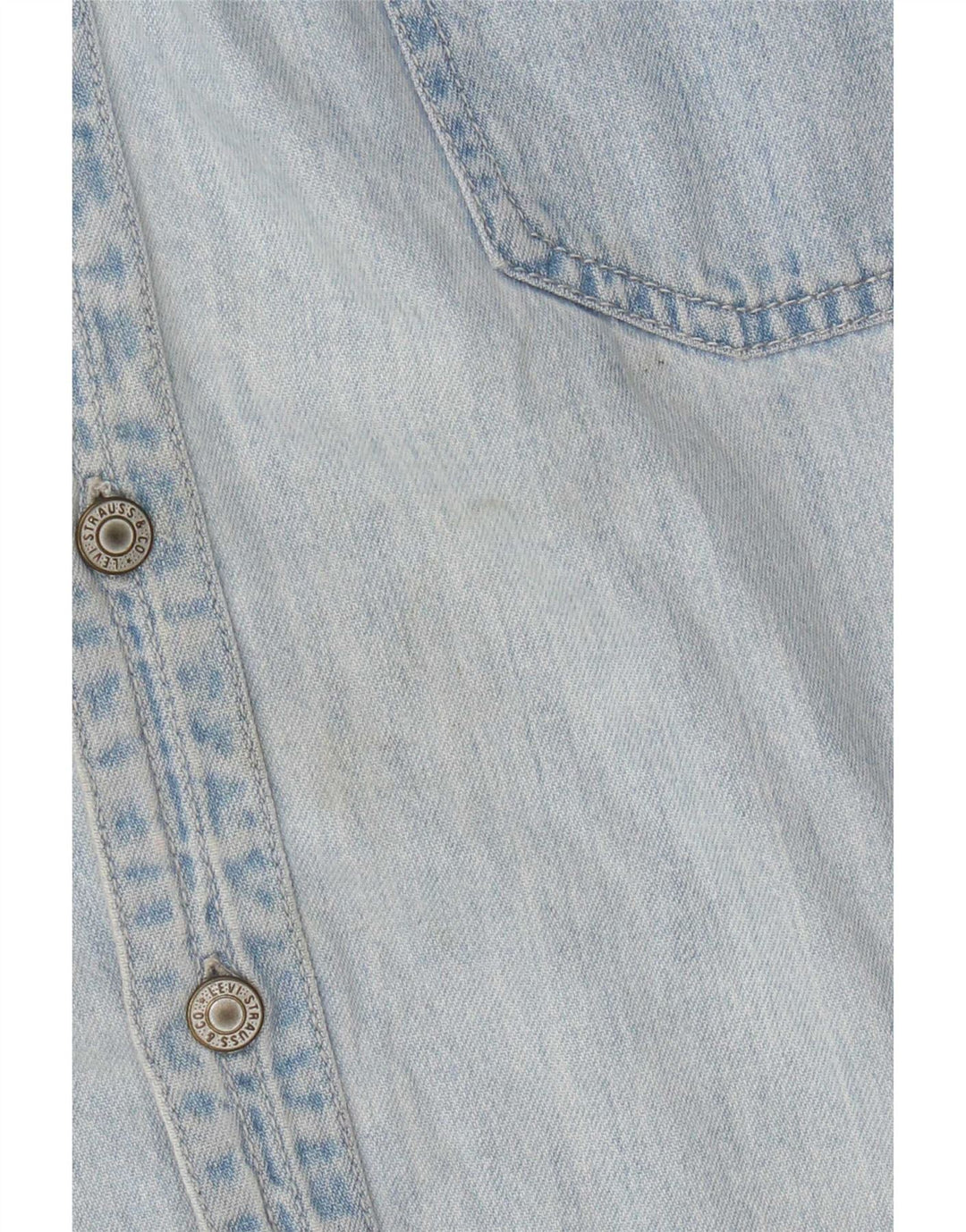 Cămașă de blugi pentru bărbați Levi's XL, bumbac albastru