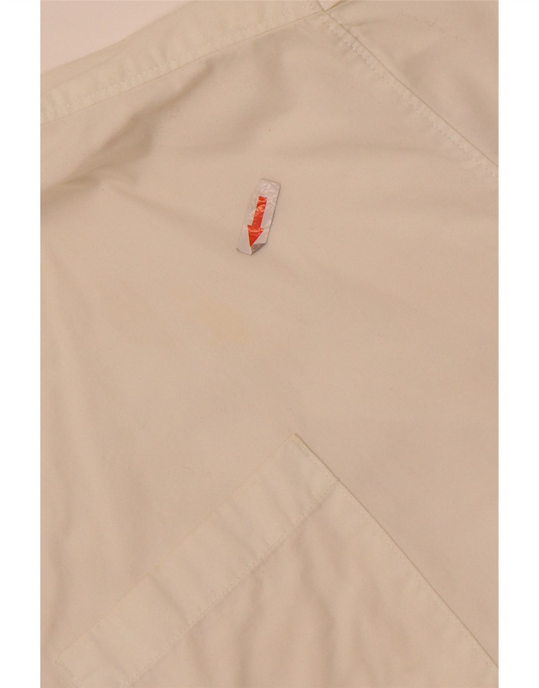 Rochie cămașă supradimensionată cu mânecă lungă pentru femei Levi's UK 14 Bumbac alb mediu