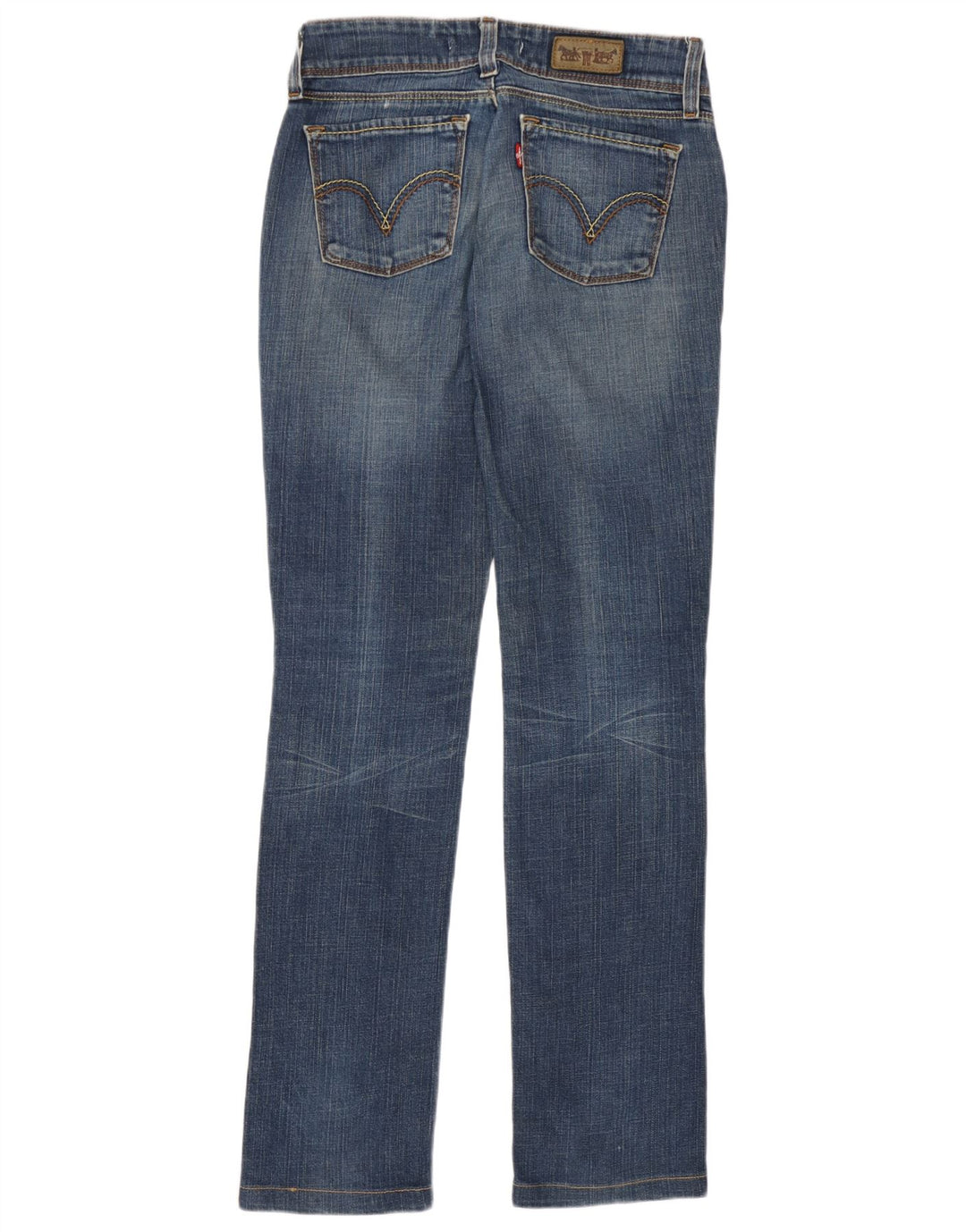 Blugi Levi's 571 Slim pentru femei W27 L31 Bumbac albastru