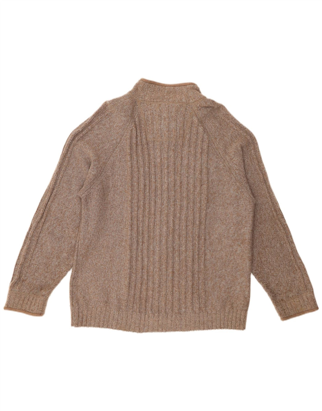 Pulover cardigan pentru bărbați Marks & Spencer XL Lână maro