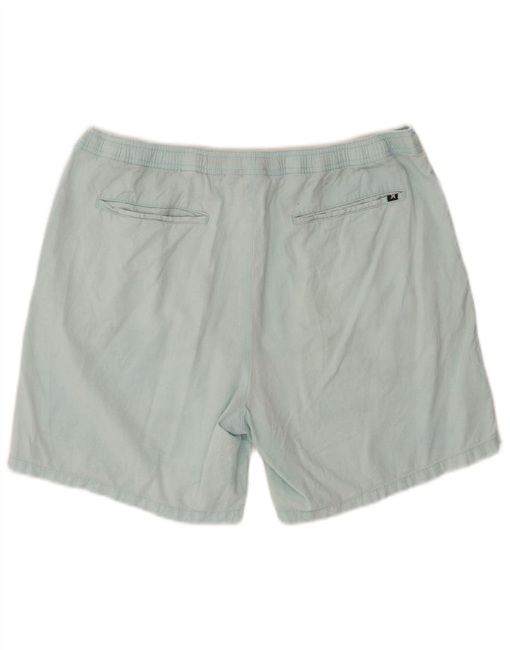 Pantaloni scurți chino Hurley pentru bărbați, mari W36, bumbac albastru