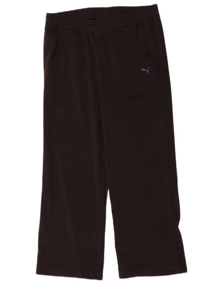 Pantaloni de trening Puma pentru femei UK 12 Poliester mediu negru