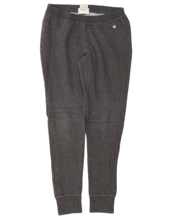 CHAMPION Pantaloni de trening pentru femei Heritage Fit Pantaloni de jogging UK 14 Large Gri