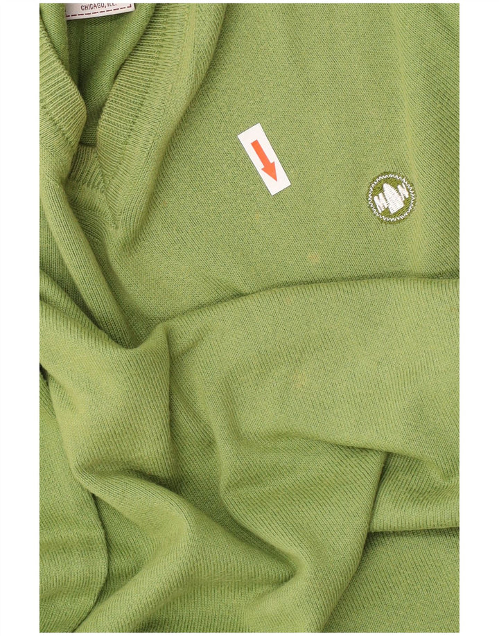 Murphy & Nye Pulover cu decolteu în V Sailmakers pentru bărbați, XL, verde