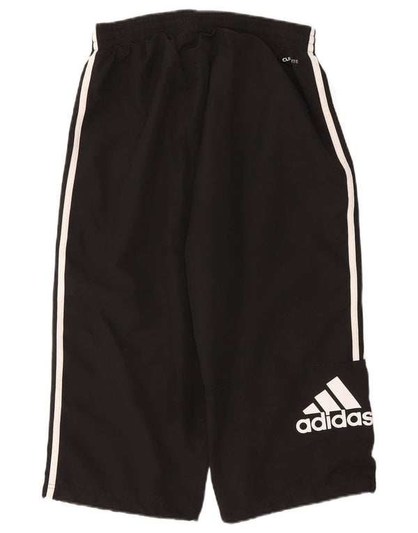 Pantaloni de trening Adidas Climalite Graphic Capri pentru bărbați, mediu negru