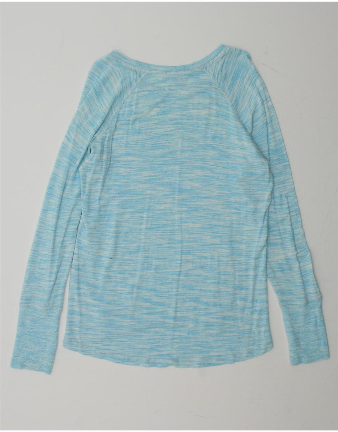 CHAMPION Mens Top Long Sleeve Small Blue Flecked Rayon Vintage Champion and Second-Hand Champion from Messina Hembry 