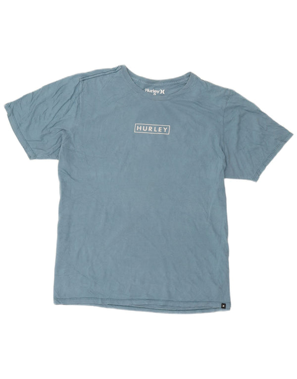 Tricou grafic pentru bărbați Hurley Top XL Bumbac albastru