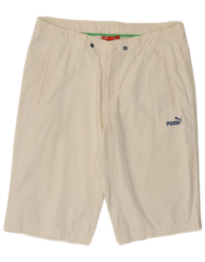 Pantaloni scurți chino pentru bărbați Puma Large W34 White