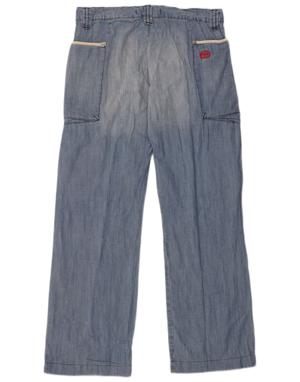 SERGIO TACCHINI Blugi largi pentru femei IT 44 Medium W30 L28 Albastru Bumbac