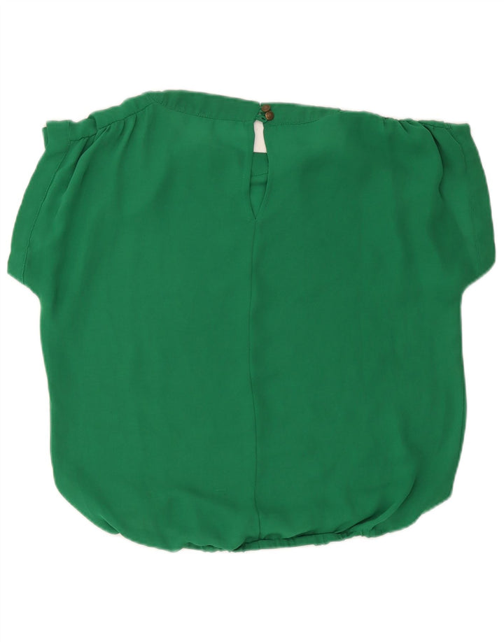 Bluză supradimensionată pentru femei Zara UK 10 Small Green
