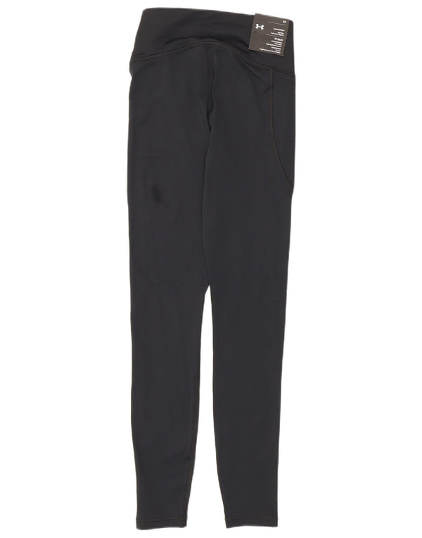 Leggings pentru femei cu talie înaltă Under Armour UK 4 XS poliester negru