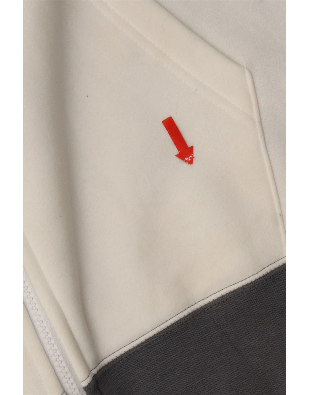 Pulover Nike Graphic Zip pentru bărbați, bumbac color bloc, gri mediu