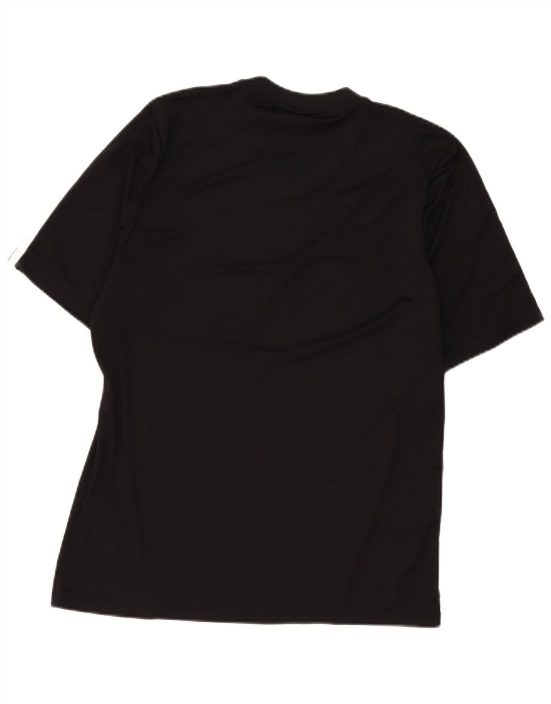 Tricou Adidas Climalite pentru bărbați Top mare din poliester negru