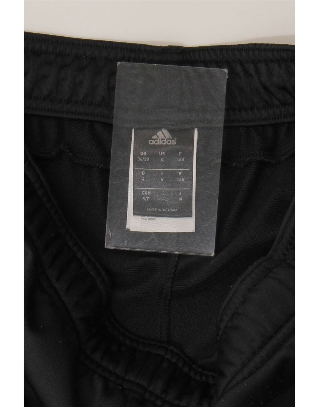 Pantaloni de trening Adidas pentru bărbați Marea Britanie 36/38 Poliester negru mic