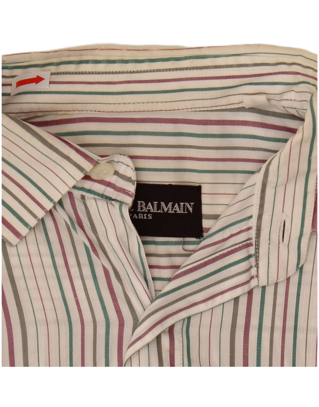 Cămașă pentru bărbați Pierre Balmain Mărimea 40 15 3/4 Mediu Multicolore în dungi