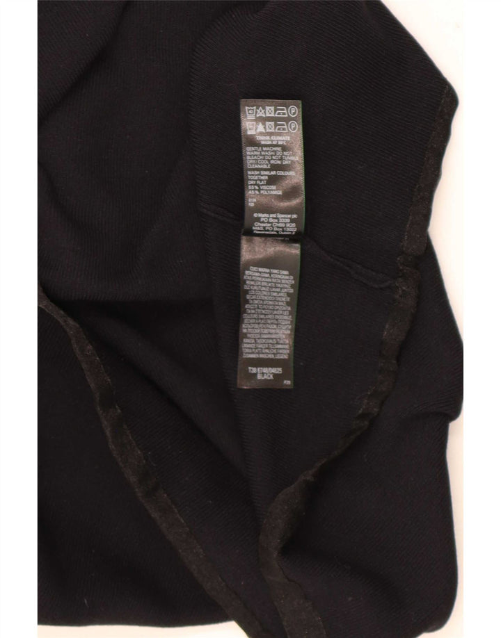 Vestă pentru femei Marks & Spencer UK 12 Medium Black Viscose