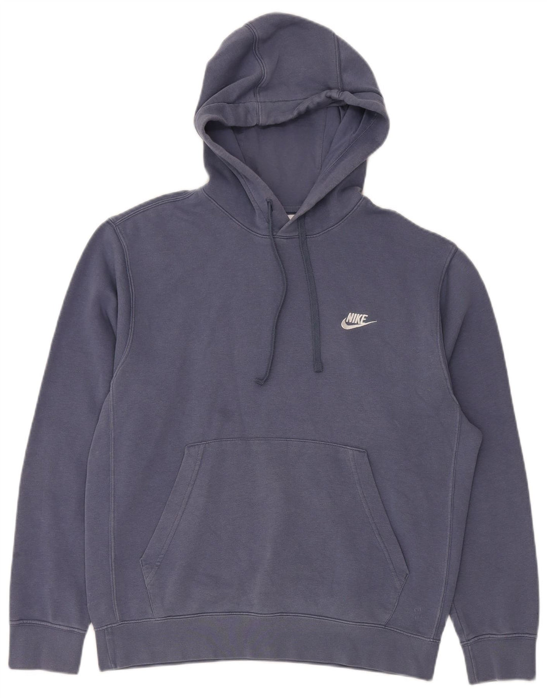 Pulover Nike pentru bărbați, bumbac albastru mediu