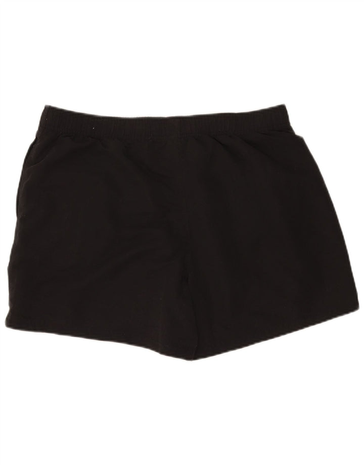 Pantaloni scurți sport grafic Reebok pentru bărbați, mari, negru, poliester