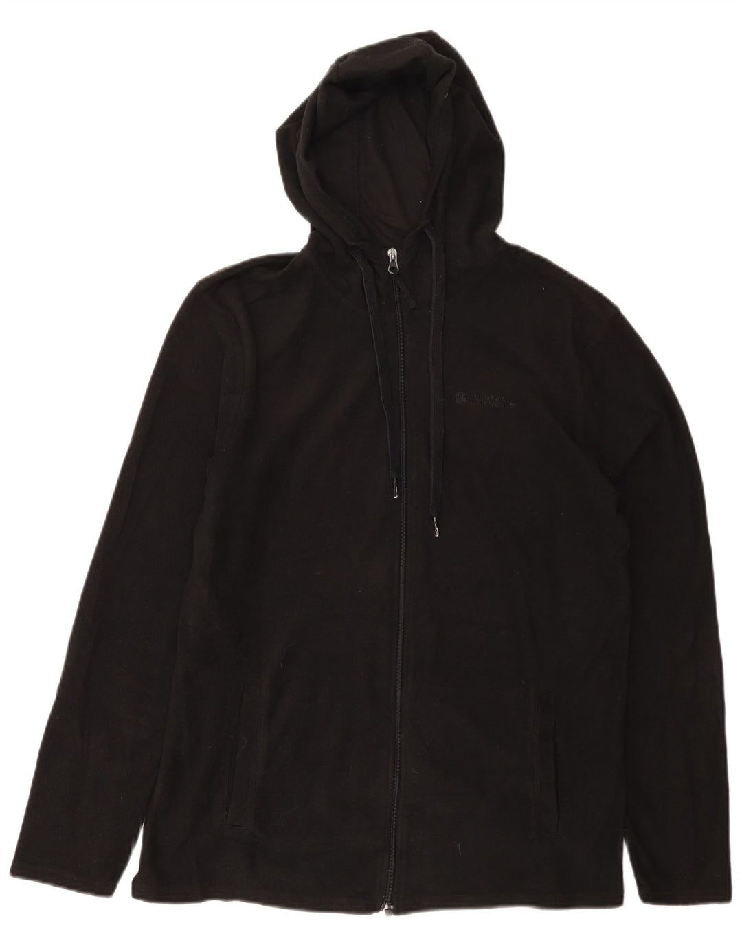 MOUNTAIN WAREHOUSE Jachetă din lână cu glugă pentru bărbați UK 36 Poliester negru mic