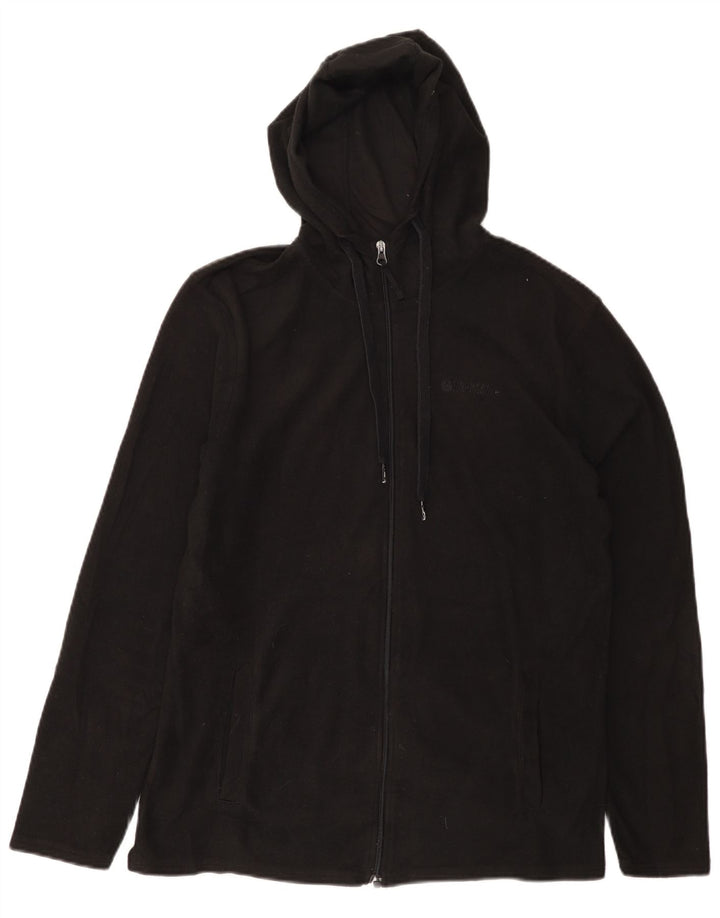 MOUNTAIN WAREHOUSE Jachetă din lână cu glugă pentru bărbați UK 36 Poliester negru mic