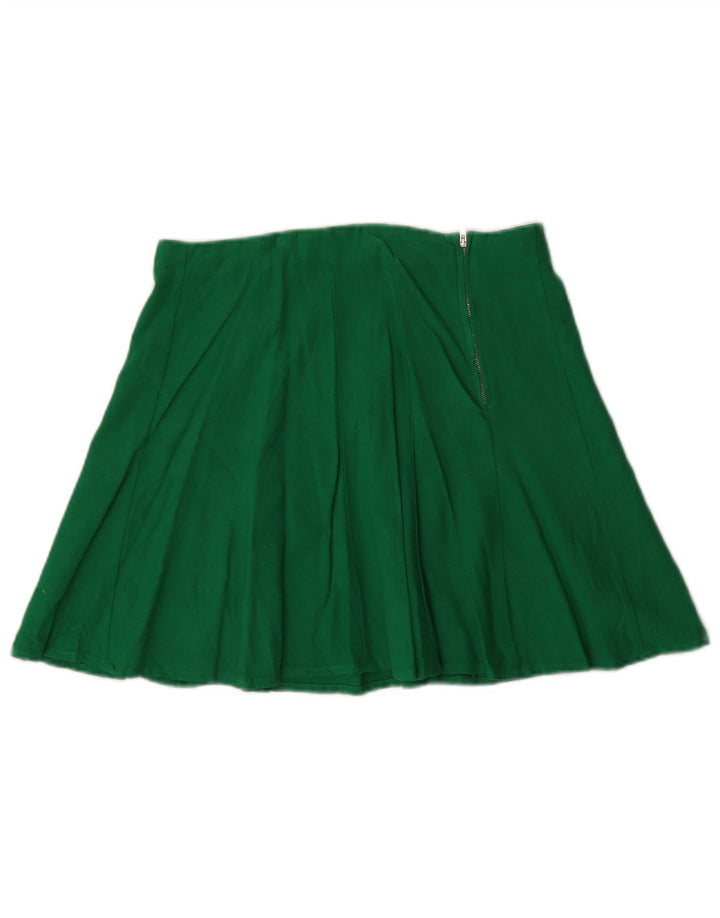 Fusta Mini Zara Femei XS W24 Verde In