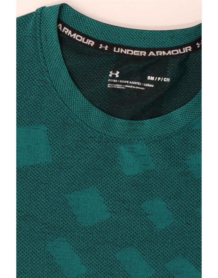 Tricou Under Armour pentru bărbați Top Small Blue Geometric