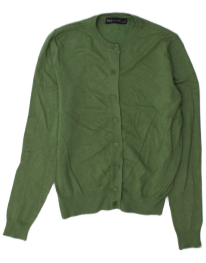 Pulover cardigan pentru femei Marks & Spencer UK 10 Small Green