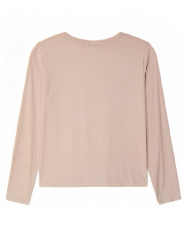 Top femeie Zara cu mânecă lungă UK 18 XL alb