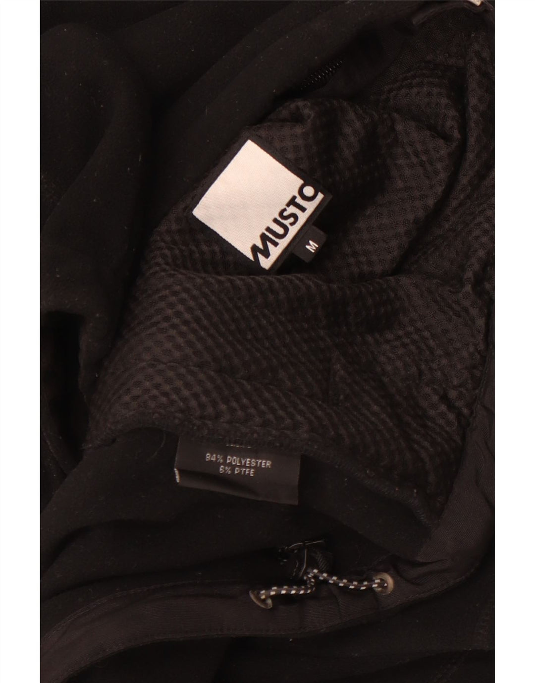 Jachetă din lână pentru bărbați Musto UK 38 Poliester mediu negru