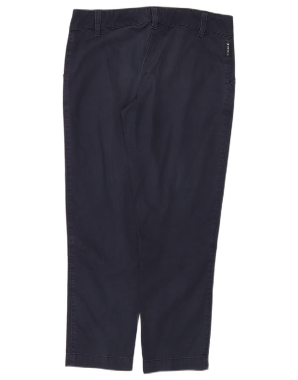 Pantaloni casual drepti pentru femei Armani L27 L25 Bumbac bleumarin