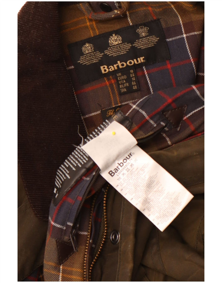 Jachetă pentru femei Barbour din bumbac cerat UK 18 XL din bumbac kaki