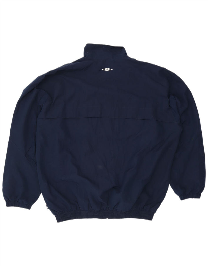 Jachetă de trening pentru bărbați Umbro, mare, albastru, poliester
