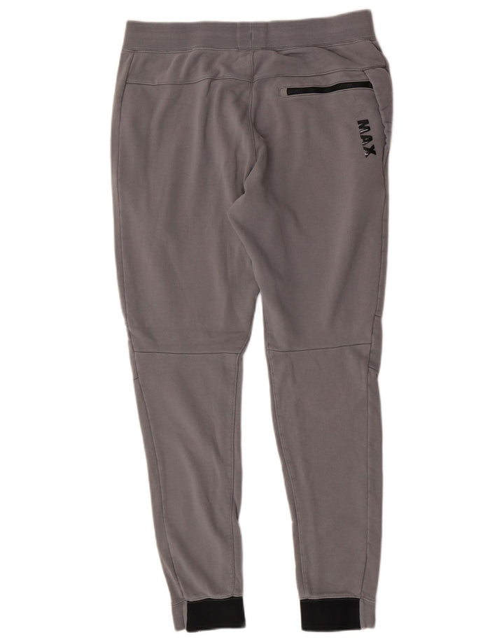 Pantaloni de trening grafic pentru bărbați Nike Pantaloni de jogging, gri mediu, bloc de culoare