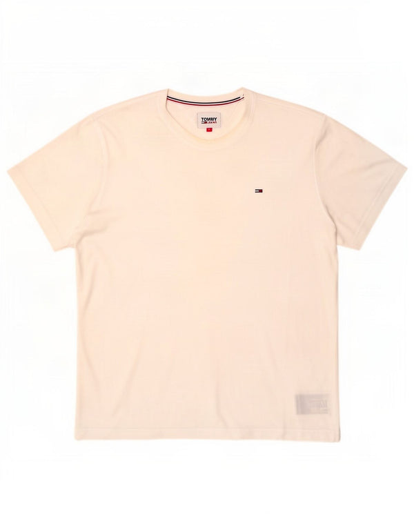 Tricou pentru bărbați Tommy Hilfiger Top XL Bumbac alb