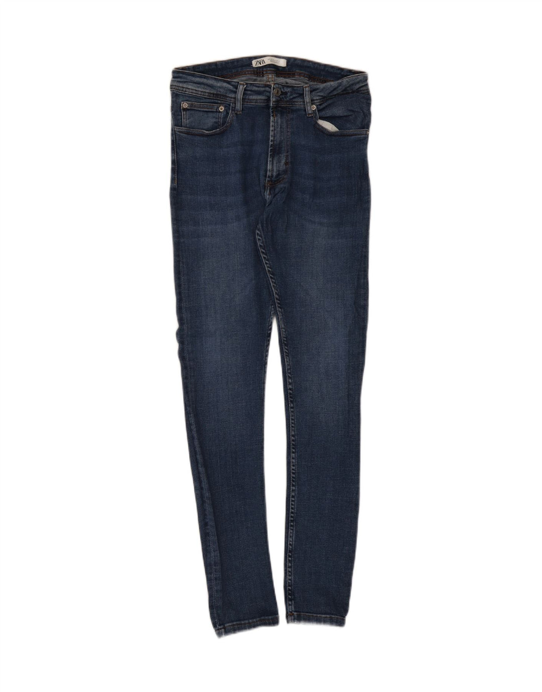Blugi skinny pentru bărbați Zara EU 40 Medium W31 L30 Albastru