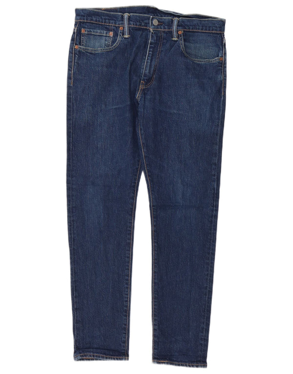 Blugi conici pentru bărbați Levi's 512 Slim Tapered W32 L30 Blue Bumbac