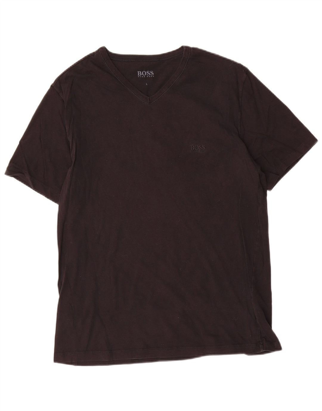 Tricou pentru bărbați Hugo Boss Top mare din bumbac negru