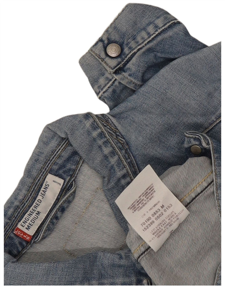 Jachetă Levi's Engineered Denim UK 14 Bumbac albastru mediu