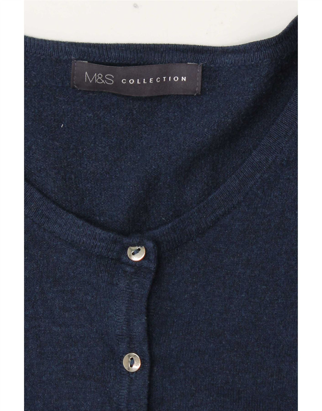 Pulover cardigan pentru femei Marks & Spencer UK 14 mare bleumarin