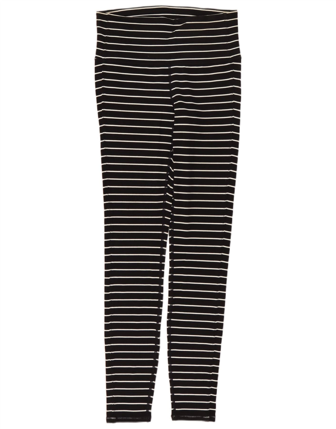Leggings pentru femei ATHLETA UK 6 XS Nylon cu dungi negre